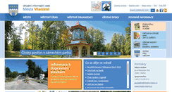 Desktop Screenshot of mesto-vlasim.cz